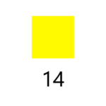 رنگ اکریلیک آرتیست سولا - Sola Artist - زرد - کد 14